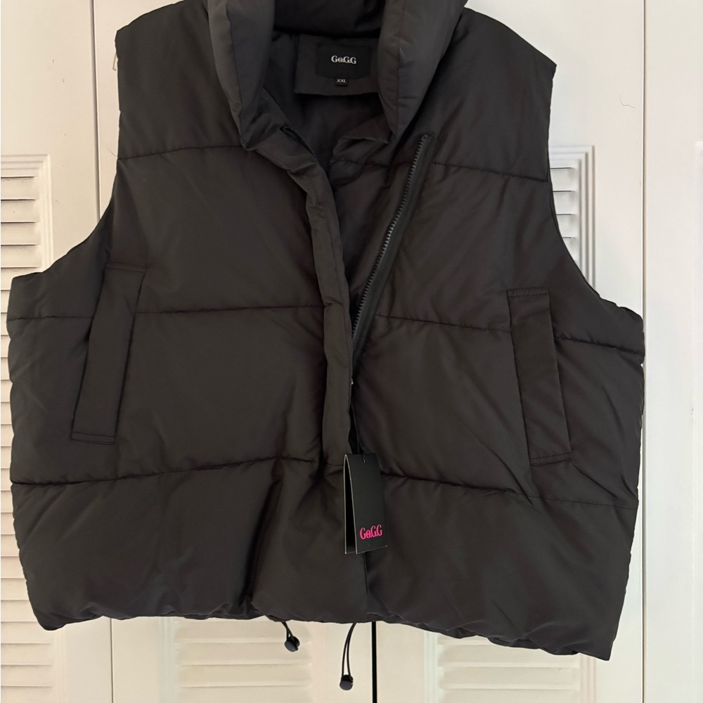 Black Puffer Vest